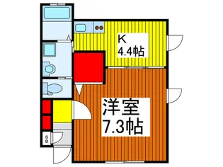 センタ-ポイントKII【1階】の間取り