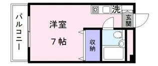 植村ビル 216【2階】の間取り
