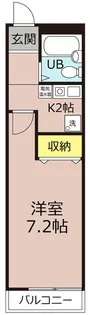 T.Oコーポ石山A棟【1階】の間取り