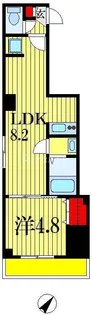 イルチェントロ本千葉駅前【2階】の間取り