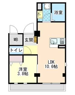 ハイステージ金沢文庫II【4階】の間取り