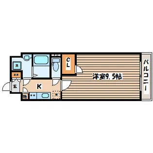 サンヴァーリオ仙台駅東【6階】の間取り