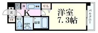 アスヴェル京都壬生EAST【4階】の間取り
