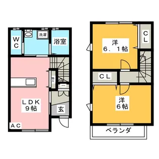 シーアイエス豊田瑞穂 Bの間取り