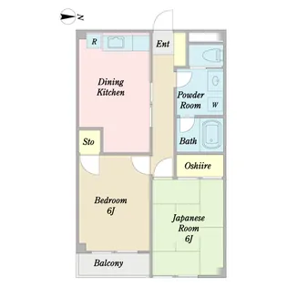 第5KSポート【3階】の間取り