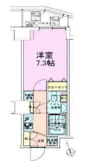 駒込レジデンス壱番館【8階】の間取り