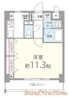 ディアコート新発田【3階】の間取り