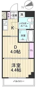 AZEST上板橋III【5階】の間取り