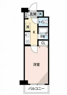 マイナビSTAYミライエ喜多見パーク【3階】の間取り