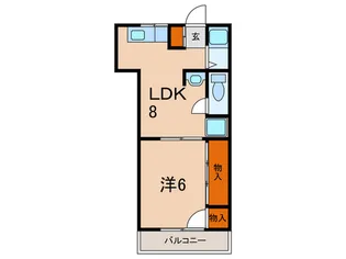 MINT II【4階】の間取り