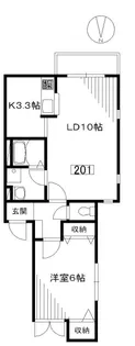 HEBEL MAISON自由空間【2階】の間取り