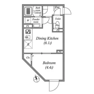 SOLASIA residence荻窪II【3階】の間取り