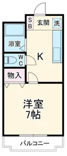 サンエイハイムII【3階】の間取り