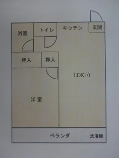 サンハイツ山下1(笛吹市石和町上平井)【2階】の間取り