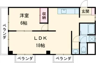 新泉ビル【5階】の間取り