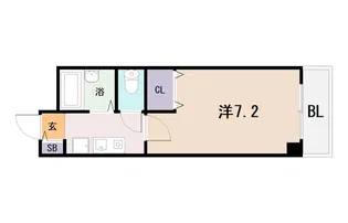 チェリーハイツ宮町【2階】の間取り