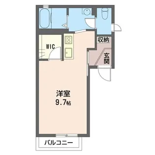 パティオ北柏台B【2階】の間取り