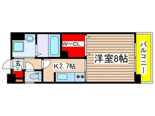 アルベ-ル向ヶ丘【1階】の間取り