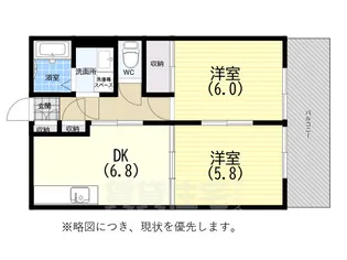 ヴェルデ須磨【1階】の間取り