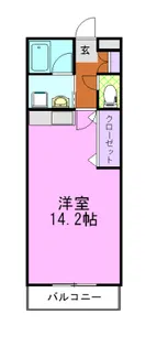 ライトメロウ【3階】の間取り