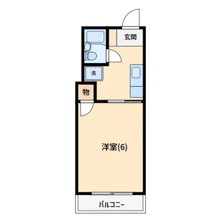 ドミトリー中浦和【2階】の間取り