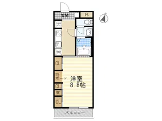 エスポワール知立【3階】の間取り