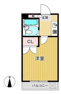 シャルマン谷塚南【3階】の間取り