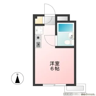 千代田マンション高円寺【3階】の間取り