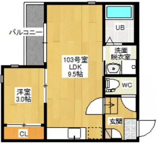 Grandticプラセジュール【1階】の間取り