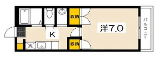 シャンマルク【2階】の間取り