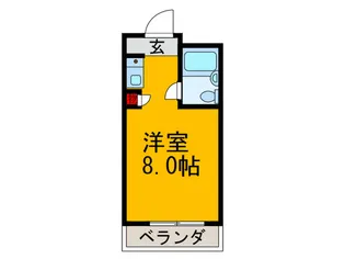 ハイム吉田【3階】の間取り