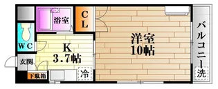 大下191ビル【4階】の間取り
