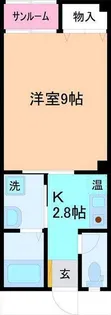 イースト21【3階】の間取り