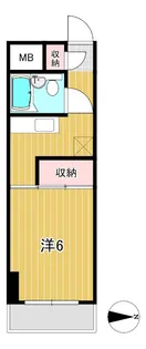 池の川ビル【4階】の間取り