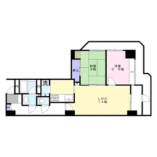 ライオンズタワー谷塚【11階】の間取り