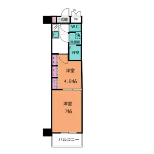 S-RESIDENCE神沢afford【1階】の間取り