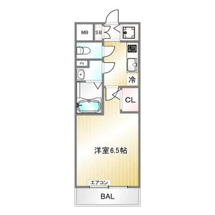 兵庫県神戸市兵庫区松原通5【マンション】の間取り