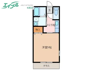テールハウス【2階】の間取り