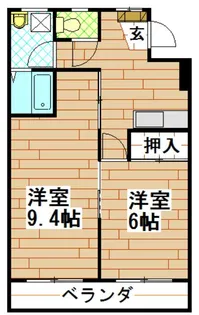 リヴェールヤマト【3階】の間取り