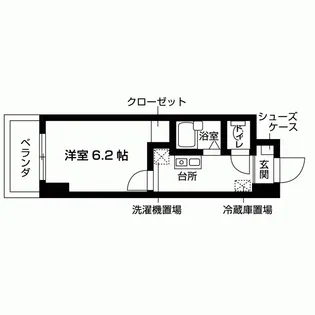 プルミエール本厚木【8階】の間取り