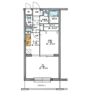 ベイサイドテラス【2階】の間取り
