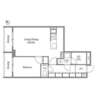 ACP Residence 新江古田【1階】の間取り