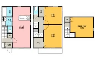 サントロペ甲府の間取り