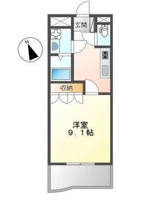 エクセレント【2階】の間取り