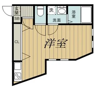 千葉県千葉市稲毛区作草部町【アパート】の間取り