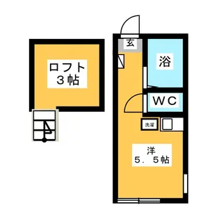 ARBOR BLUE TRIA【2階】の間取り