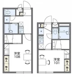 エスト【1階】の間取り