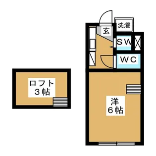 エクセル1【1階】の間取り
