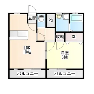 宮城県仙台市青葉区五橋2【マンション】の間取り