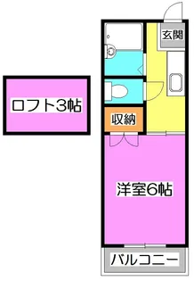 埼玉県志木市柏町3【アパート】の間取り